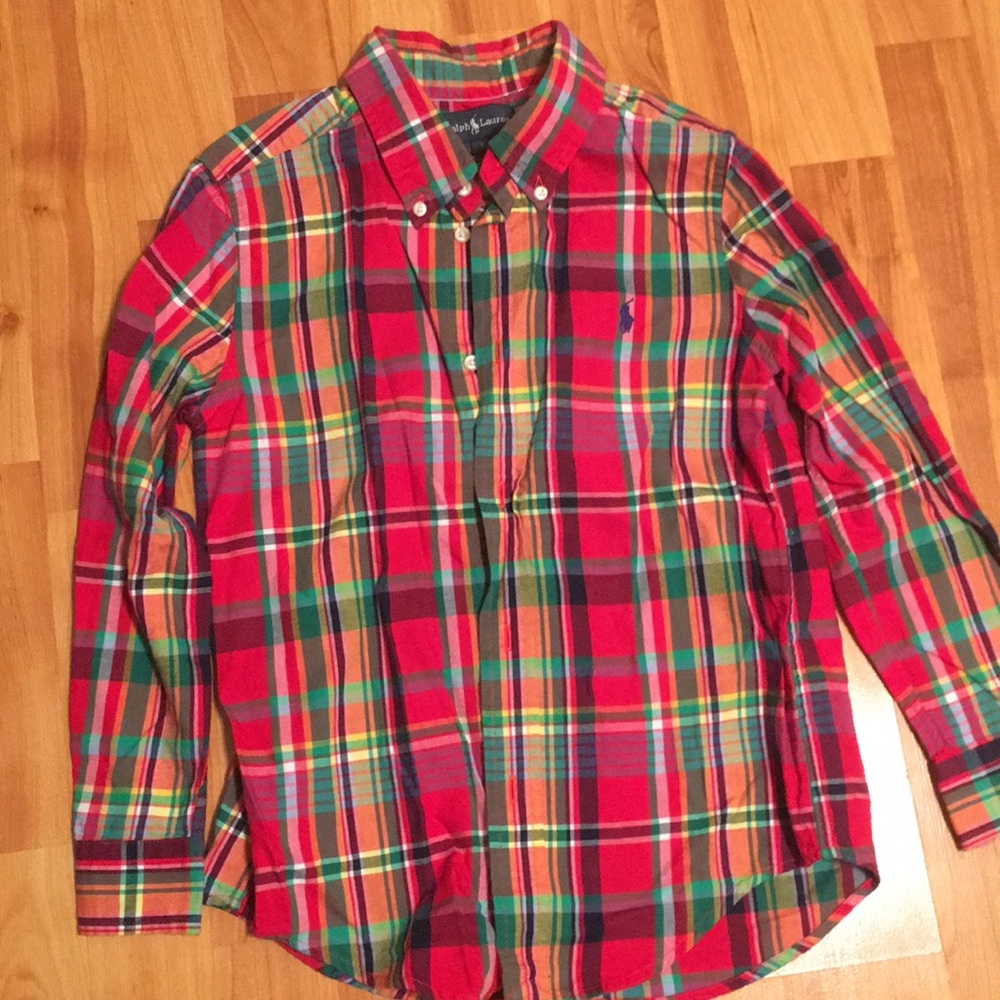 Ralph Lauren Multicolored Button-down Shirt Size7